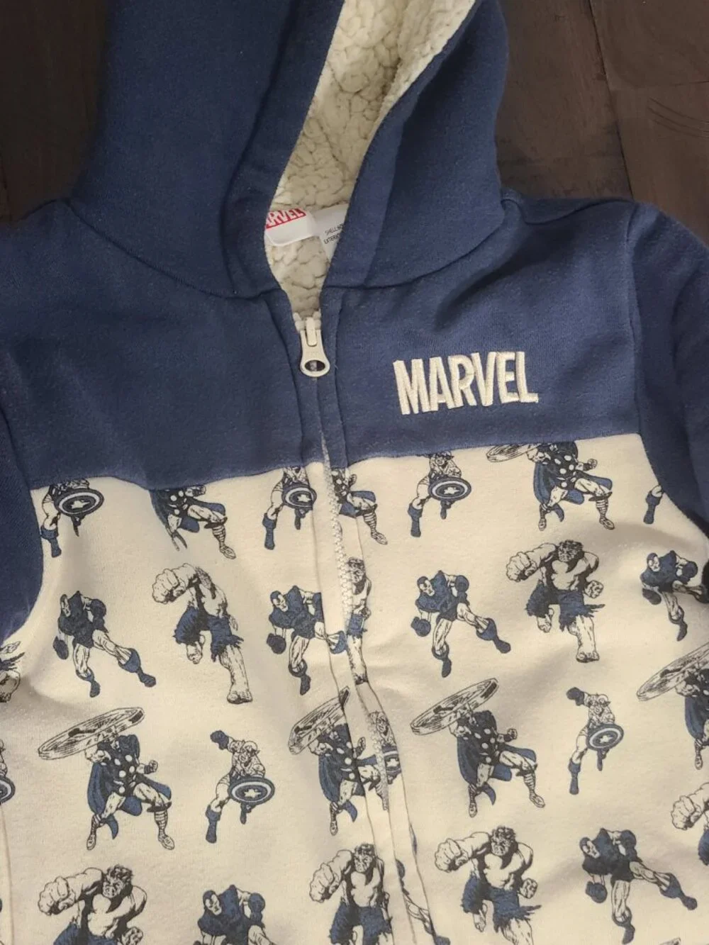 Marvel winter hoodie